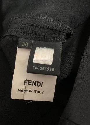 Стилькі класичні вовняні штани брюки fendi6 фото