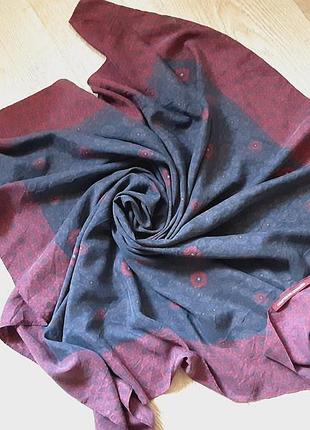 Платок каре 100% шелк