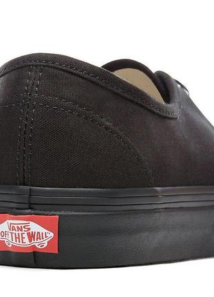 Кеди\кеды vans authentic - black/black (оригинал аутентик ванс)5 фото