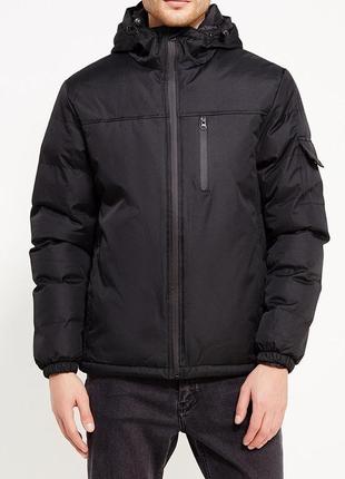 Зимняя куртка d-struct - lostareous черная (мужская) зима