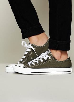 Кеди converse - classic chuck taylor all star low / brown white
