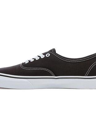 Кеды vans authentic - black/white (оригинал аутентик ванс)6 фото