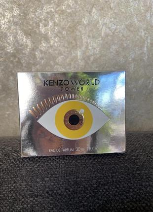 Парфюмированная вода кензо kenzo world power