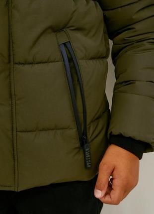 Зимова підліткова куртка для хлопчика c&a німеччина розмір 146, 152, 158, 1643 фото
