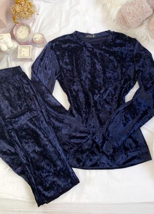 Жіноча велюрова піжама. жіночий домашній костюм мармуровий велюр, велюровий комплект кофта та штани для дому5 фото