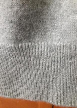 100% кашемір брендовий чоловічий   теплий светр полувер  р.  xl від  marks &spencer3 фото