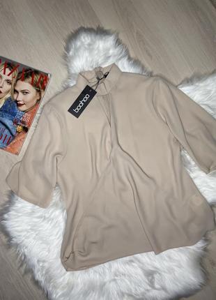 Блуза кофта бежевая светлая распродажа4 фото
