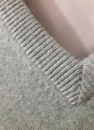 100% кашемір брендовий чоловічий   теплий светр полувер  р.  xl від  marks &spencer7 фото