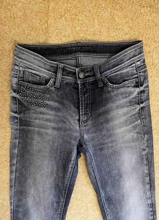Сірі джинси skinny cambio jeans super strech1 фото