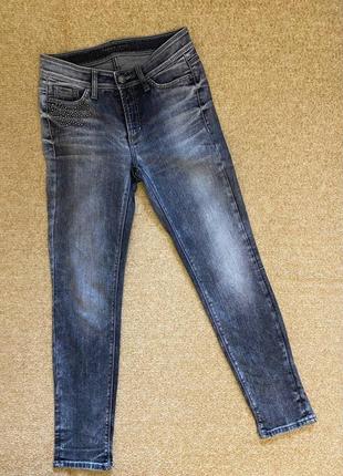Сірі джинси skinny cambio jeans super strech2 фото