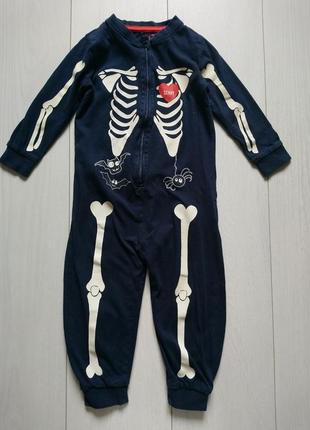 Карнавальний костюм скелет