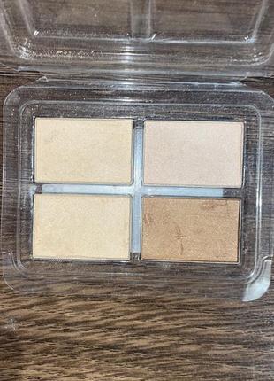 Bourjois delice higligt палетка хайлайтерів 4 в 1 бронзер