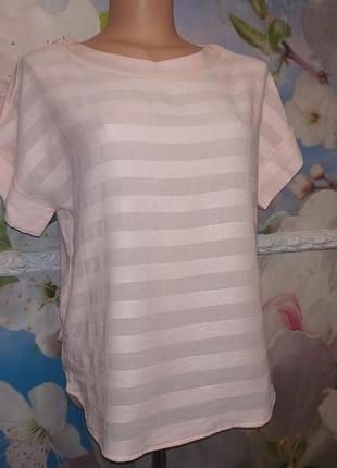 Шелковая блуза с трикотажной спинкой новая с биркой s-м турция