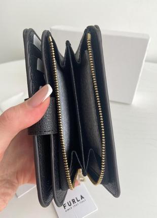 Furla magnolia m compact wallet женский кожаный брендовый кошелек фурла оригинал...