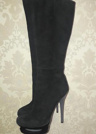 Сапоги/замш