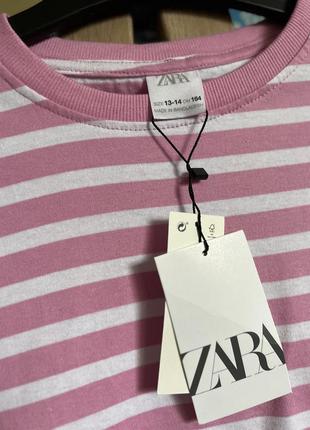 Футболка в полоску тельняшка zara4 фото