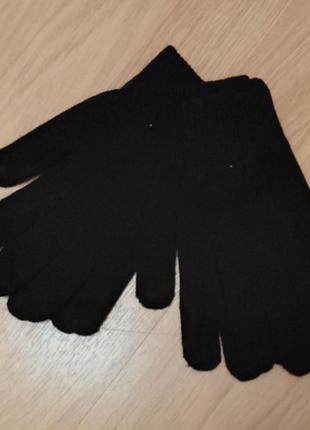 Набор перчаток-2 шт c&a чёрного цвета