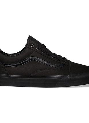 Кеды vans old skool - black/black (оригинал олд скул ванс)