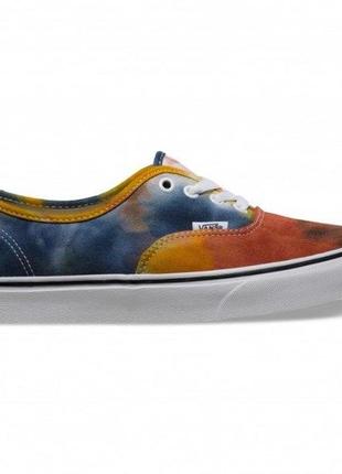 Кеди\кеды vans authentic - tie dye sun (оригинал)