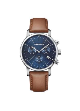 Годинник wenger 01.1743.104 urban classic chronograph 44mm 10atm2 фото