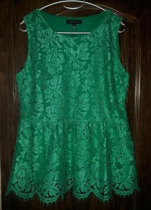 Красивая кружевная блуза cortefiel