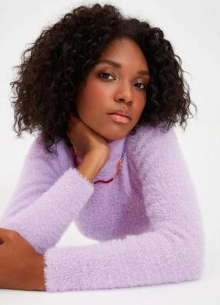 Трикотажний светр "травка" 🤍2 фото