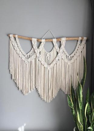 Велике макраме панно