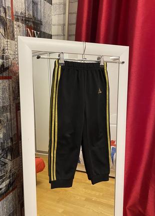 Оригінальні спортивні штани на хлопчика, adidas, 92-98см2 фото