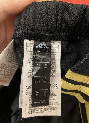Оригінальні спортивні штани на хлопчика, adidas, 92-98см4 фото