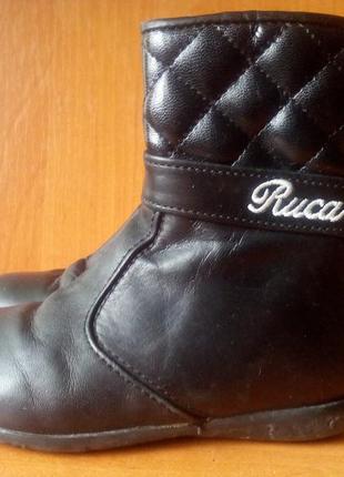 Шкіряні демі черевички ruca 22 разів.