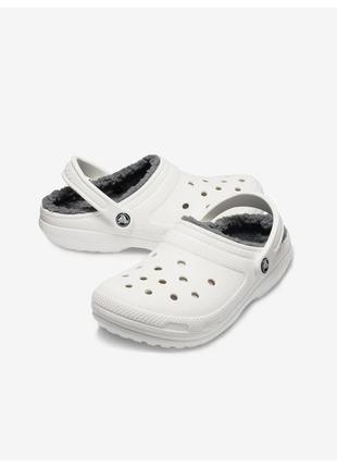 Утеплённые кроксы unisex classic crocs