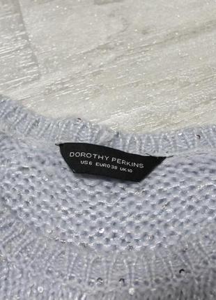 Красива в'язана кофточка з паєтками dorothy perkins на розмір s-m4 фото