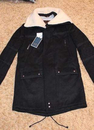 Куртка пальто парка zara оригинал рm 48-50 мега крутое и стильное plein