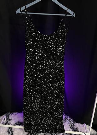 Платье в горошек