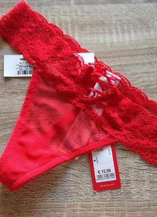 Червоні трусики стрінги італійські yamamay italy італія розмір s червоні стрінги