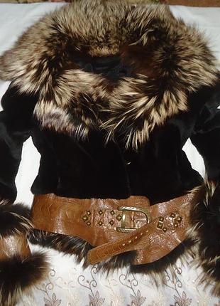 Стрижена норка--шубка