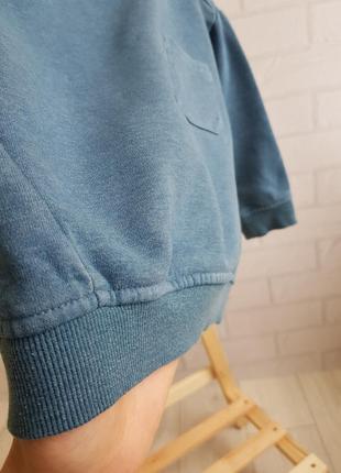Кофта на флисе цвет джинс фирмы nutmeg на 18/24 месяцев3 фото