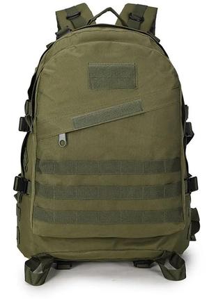 Тактический рюкзак b01 на 40 л / военный рюкзак с системой molle олива (123461242)1 фото