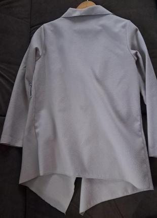Пальто кашемір сірий колір м 46 (невелика л)2 фото