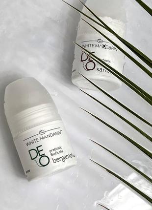 Натуральный дезодорант deo bergamot white mandarin