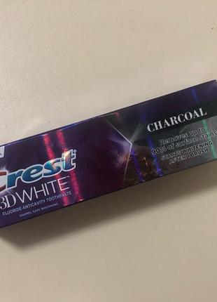 Отбеливающая зубная паста с углем crest 3d white charcoal toothpaste,107г2 фото