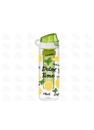 Пляшка для спорту herevin lemon-detox time