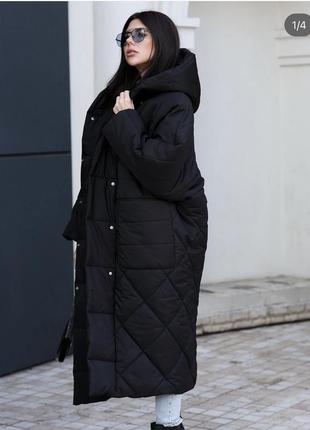 Зимове пальто оверсайз