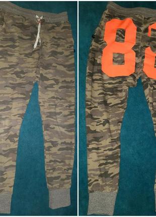 Стильні джогери хакі мілітарі 82 sweat pants. розмір-xs.