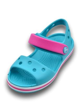 Дитячі босоніжки crocs crocband, 100% оригінал6 фото