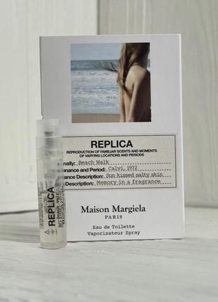 Пробник парфюми духи replica beach walk maison martin margiela