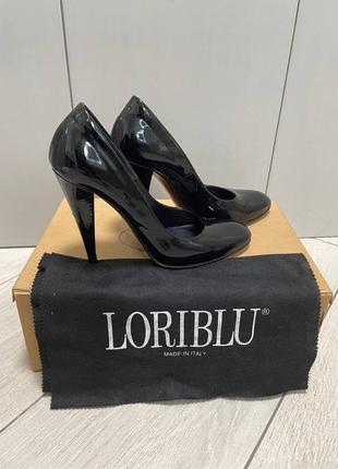 Loriblu чорні базові туфлі3 фото