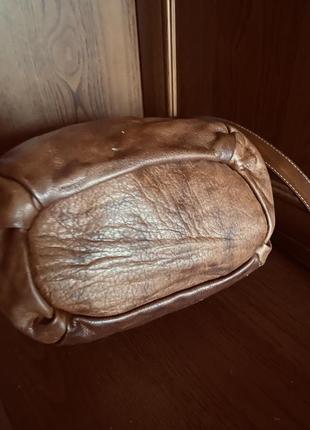 Шкіряний міський рюкзак, італія4 фото