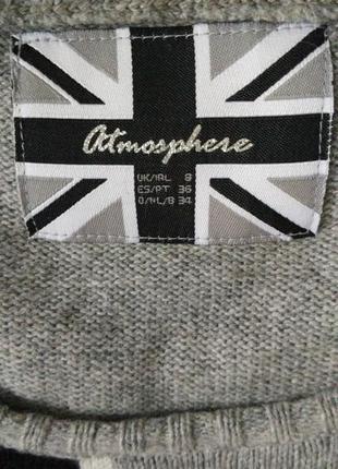 Ассиметричный свитер/джемпер британский флаг4 фото