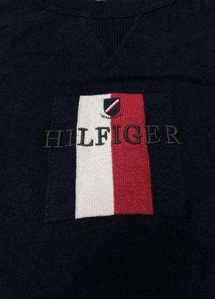 Крутой джемпер tommy hilfiger оригинал большой логотип4 фото